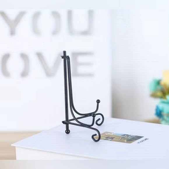 NWT 2pcs 4" Foldable Iron Display Stand - Picture 7 of 8